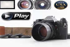 Exc 5 Canon AE-1 Program P 35mm Film Camera FD NEW NFD 50mm 1.4 From JAPAN