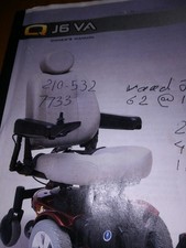 Quantum J6 VA Power Wheelchair with Adjustable Armrests