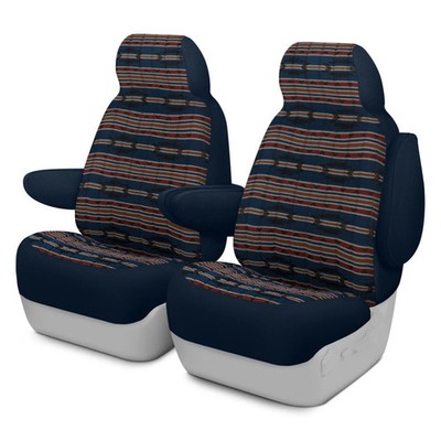 For Pontiac Sunbird 87-94 Southwest Sierra 1st Row Dark Blue Custom Seat Covers