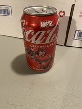 2024 Marvel Edition Coca-Cola Can Electra Coke Can Opened From The Bottom