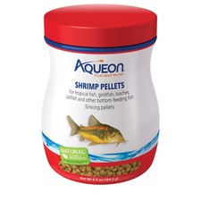 Aqueon Shrimp Pellets Sinking Food for Tropical 6.5 Ounce Pack of 1 , Reds