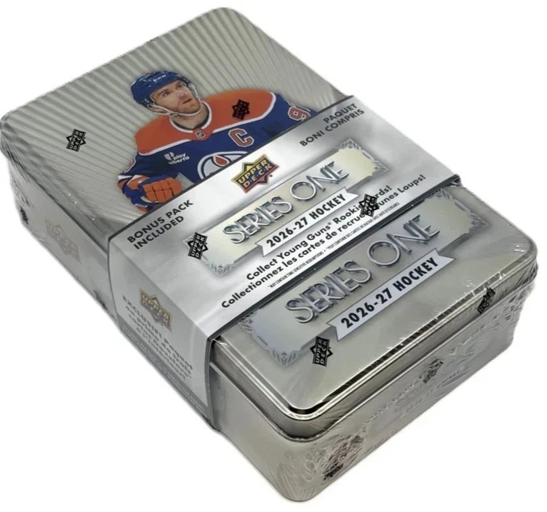 2026-27 Upper Deck Hockey Serie 1 Tin Box - Factory Sealed