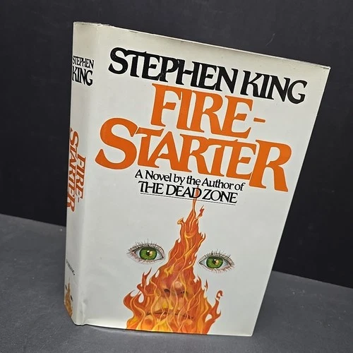Stephen King FIRESTARTER 1st Edition 1980 Viking Press HC DJ Horror NovelHTF