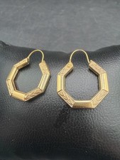 Gold Earrings 14K Yellow Gold 1.4g ASA065791 