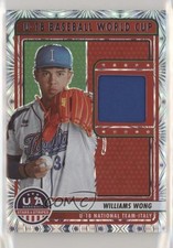 2023 Panini USA Baseball Stars & Stripes Fireworks Williams Wong #U18-WW l3a