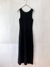 Uniqlo MameKurogouchi 3D Knit Rib Dress Black size M Used