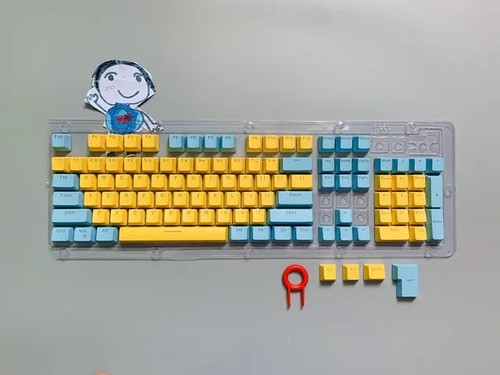 104Pcs Keyboard ABS Mechanical Backlit Keycaps For Gaming Cherry MX Key Caps New - Afbeelding 26 van 42