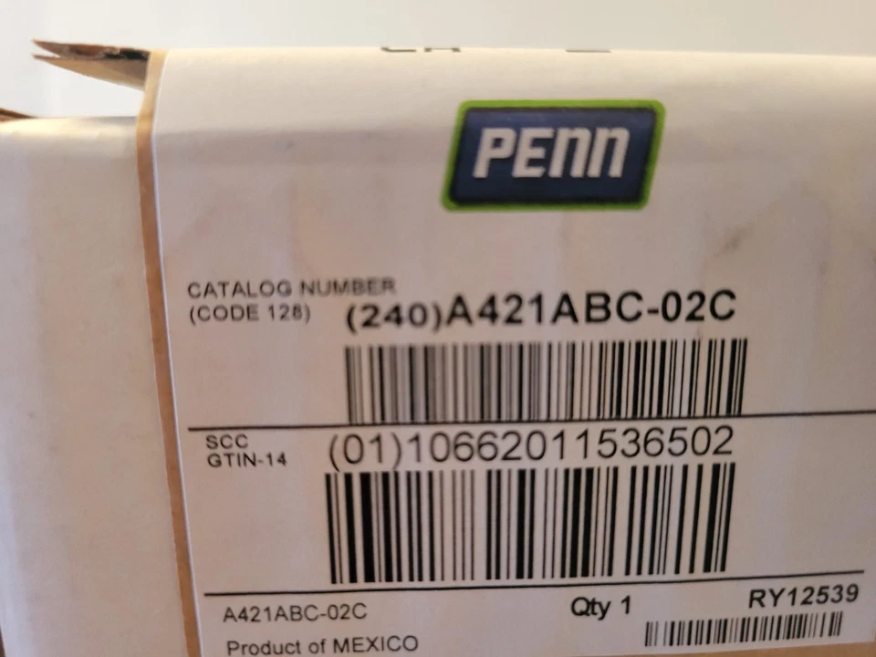 Johnson Controls A421abc-02C Temperature Control NEW  PENN - Image 4 of 4