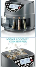 Aneken Coin Counter and Sorter with TFT Display - Accurate Sorting Machine