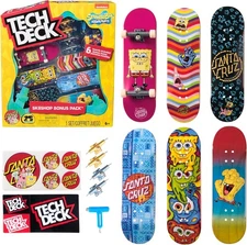 TECH DECK, Spongebob Sk8shop Fingerboard Bonus Pack, Collectible and Customiz...