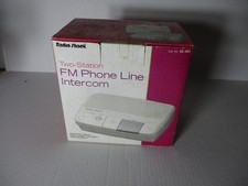 NEW RADIO SHACK TWO STATION FM PHONE LINE INTERCOM 43-483 NOS