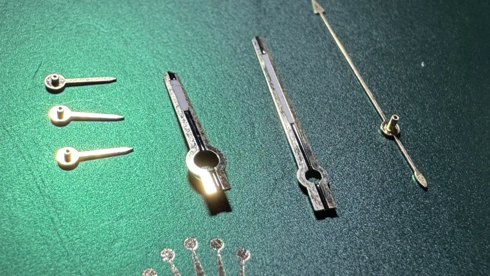 Juego de mano Rolex Daytona Gold - Auténtico Chromalight MANOS. Original. Foto 4 de 4