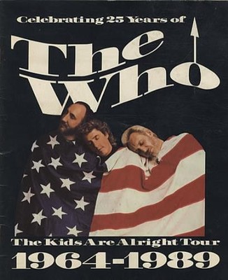 Who The Kids Are Alright Tour 1964-1989 UK tour programme