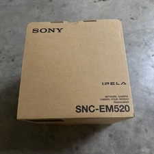 Sony SNC-EM520 Sd Minidome Camera, 1/3 Type Progessive Scan Exmor Cmos Sensor 