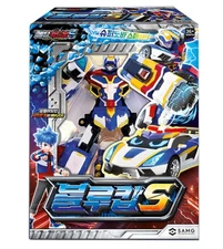 Metal Cardbot S Blue Cop S Transforming Police Car Action Figure Toy 2024