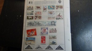 Stampsweis Mali collection on Harris pages est 52 Stamps 