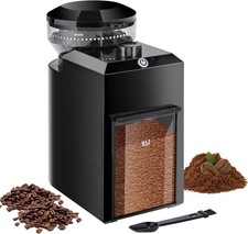 Burr Coffee Grinder Electric, Conical Coffee Grinders Electric, One-Touch Automa