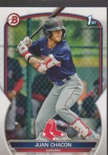 2023 Bowman #BP-105 Juan Chacon Boston Red Sox Prospects
