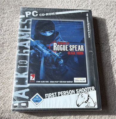 Ubisoft Tom Clancy's Rainbow Six Rogue Spear Black Thorn PC CD-ROM PAL USK16