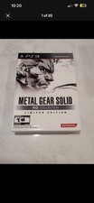 Metal Gear Solid HD Collection Limited Edition PlayStation 3 PS3 Artbook
