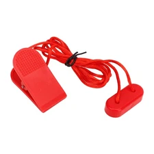 Red 2pcs Treadmill Universal Safety Key Treadmill Magnet Key Universal Replace