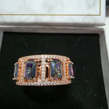 Bomb Party ring Sz 11 Say it's Fate RG18793 Alexandrite on Rose Gold June 2025