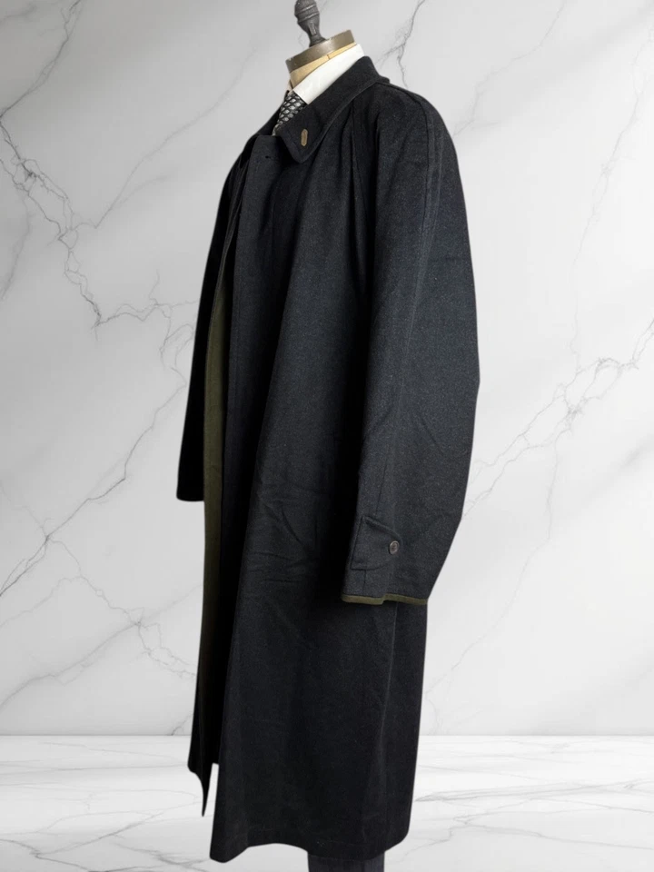 Cappotto Original Loden SCHNEIDERS Vintage in Lana e Alpaca da Uomo - Taglia 58 - Immagine 2 di 4