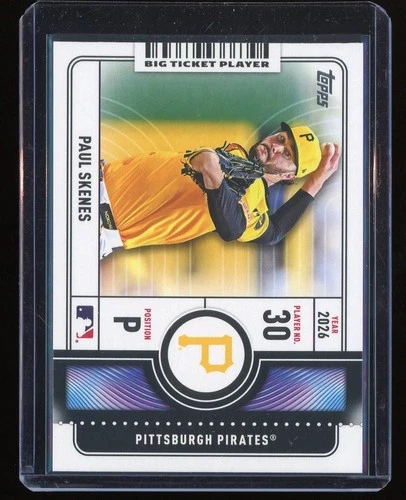 2026 Topps Series 1 Paul Skenes Base (RAW)
