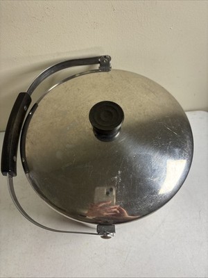 Revere Ware Stainless Steel Copper Clad 1801 Stock Pot w/ Bail and