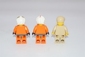 Lego 7140 / 7142 STAR WARS Biggs Darklighter X-Wing Pilot + Rebel Pilot + other