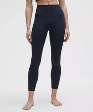 NEW Lululemon Align No-Line HR Pant 25" in Black Size 2 $108