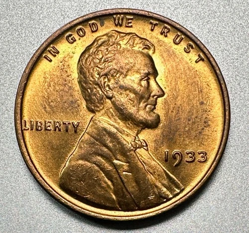 1933  LINCOLN CENT   CHOICE BU  #1766