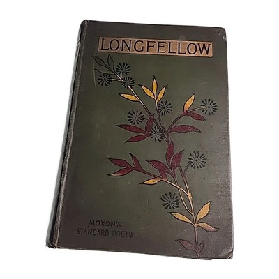Poetical Works Henry Wadsworth Longfellow Pre 1949 Hardback Book