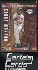 Andruw Jones 2002 Fleer Box Score #205 Atlanta Braves 2081/2950