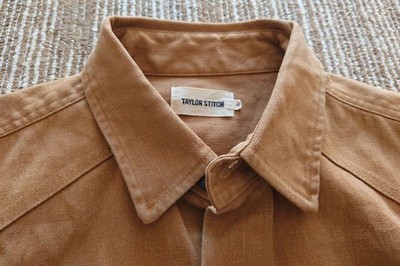 Taylor Stitch ボスダック ショップシャツ 44 テイラースティッチ XL Brown Boss Duck Shop Shirt by Taylor Stitch, Size 44 | eBay
