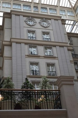 Foto 6x4 Wintergarten Atrium Westminster steigt fünf Stockwerke innerhalb des Jahres 2017