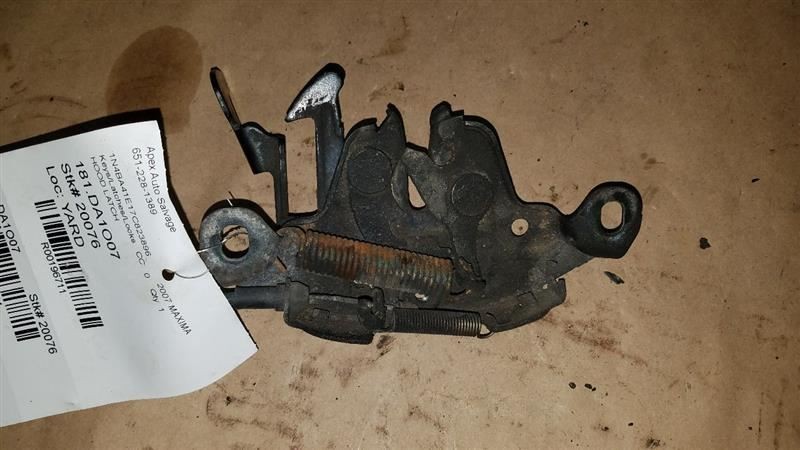 2007 NISSAN MAXIMA HOOD LATCH