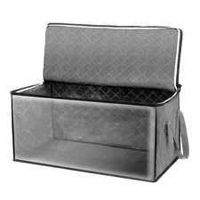 Large Foldable Non-Woven Clothes Zipper Quilt Wardrobe Organizer Storage Bag/Box