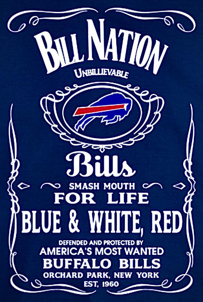 2) Buffalo Bills Nation Orchard Park Waterproof Vinyl STICKERS 5x3