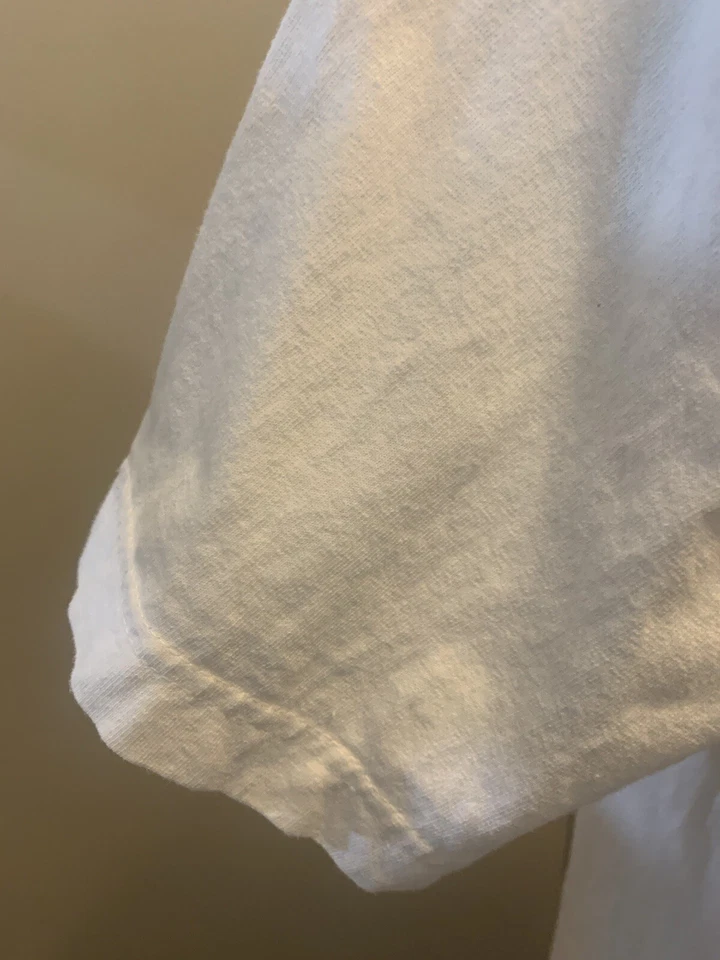 Vintage AAA Tag -T White No Whining Graphic T Shirt SZ X Large USA Fabric - Image 4 of 4