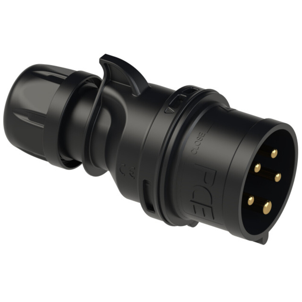 PCE venttechnik 025-6ttx CEE Stecker 32 A 5polig 400 В 1 St.