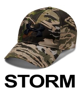 UNDER-ARMOUR-UA-STORM-CAMO-STRETCH-FIT-CAP-FOREST-UPDATED-HEATGEAR-1318532-940