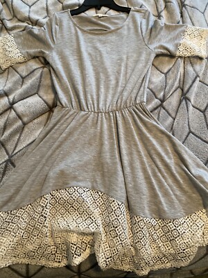 Cooper Key Dress XS Gray