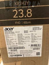 Acer 23.8" Full HD Computer Monitor. AMD FreeSync