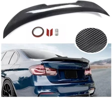 Carbon Fiber Style Rear Trunk Spoiler For BMW F30 3 Series Sedan M3 F80 12-18