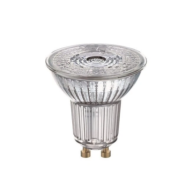Osram Set 3 Lampadine LED PAR16 GU10 In Vetro Con Riflettore 2700K Warm White - Immagine 3 di 4