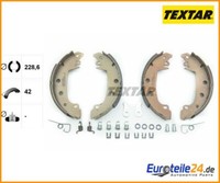 Bremsbackensatz Textar 91029200 FüR Peugeot 305 Ii 204 Dacia
