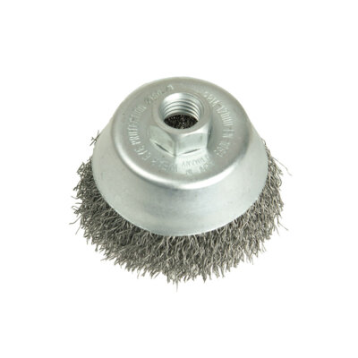 Lessmann 423.167 Cup Brush 75mm M14, 0.35 Steel Wire