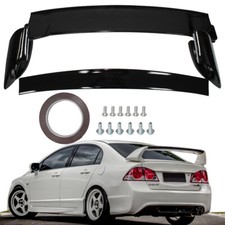 For 06-11 Honda Civic 4dr Sedan Painted Mugen Style Rr 4pic Trunk Wing Spoiler
