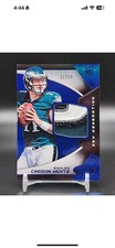 CARSON WENTZ 2016 Certified New Generation Jerseys Mirror Blue 01/50  #2 EAGLES